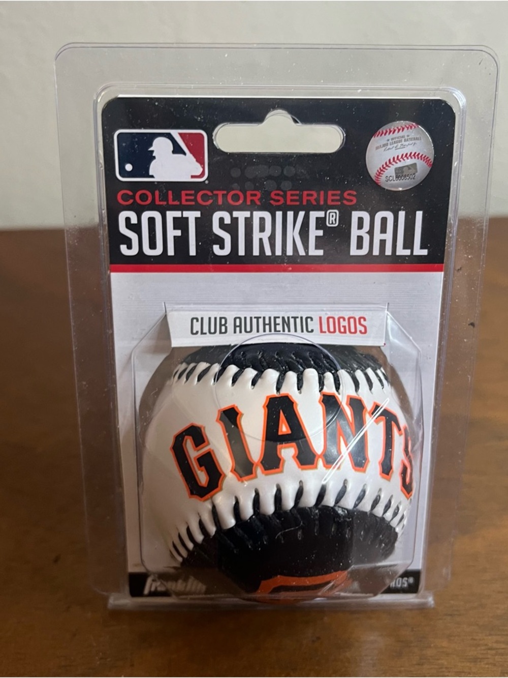 NWT‎ MLB Collector Series Authentic San Francisco Giants Soft Strike Baseball